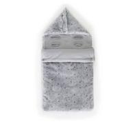 Nid d'ange imprimé étoiles - Gris - 80 cm