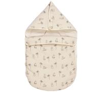 Nid d'ange - CANDIDE - 70 cm - 0/3 mois - Blanc imprimé lange tigre