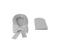 Nid d'ange noeud couleur gris