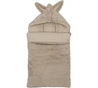 Nid d'ange passe sangle angora et gaze de coton beige (0-6 mois)