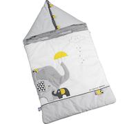 Nid d'ange passe sangle Babyfan éléphant gris (80 cm)
