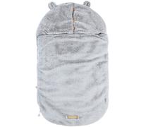 Nid d'ange passe sangle Sherpa Mix & Match gris clair