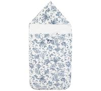 Nid d'ange passe sangle Toile de Jouy bleu