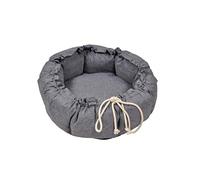 Nid d'ange pour animal de compagnie - Lit igloo - Panier pour chien - Gris