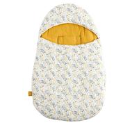 Nid d'ange bébé en coton - promenons nous jaune foncé TU