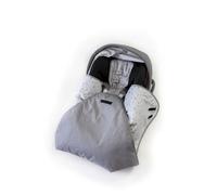 Nid d'ange sécurité pour siège auto gris clair TU