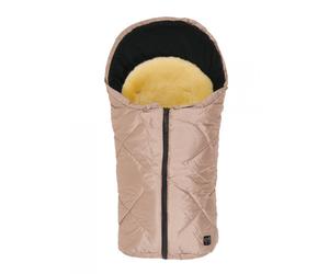 Nid d'ange universelle en peau d'agneau Little Sheepy - sable