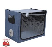 Nid d'atomisation des animaux de compagnie, Boîte d'atomisation à double trous pour chien de chat Cat Machine d'inhalation