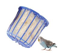 Nid de cage à oiseaux - Jouet confortable - Panier souple et confortable - Accessoire de protection confortable - Lieu d'éclosion multifonction, maison de repos pour perroquets, lit de couvain chaud