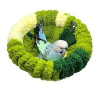 Nid de cage à oiseaux - Nid d'oiseau chaud - Nid d'oiseau - Nid de perroquet - Nid de perruche - Lit de couchage d'hiver - Hamac pour perroquet, calopsitte, perroquet Lovebird