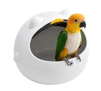 Nid de cage abri à spatiale fermée amovible anti-protection | Maison de table pour perroquets, Tana de reproduction pour toutes les saisons, conuro inséparable, fenouil, caille, canari