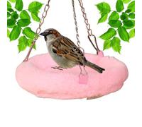 Nid de calopsitte doux - Lit pour perroquets en peluche, lit pour oiseaux, balançoire, jouet d'élevage, maison d'oiseaux parfaite pour les perruches conures, inséparables calopsittes, pinsons canaris,