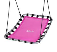 Nid de cigogne - NILS - NB5045 - Siège rectangulaire 102x76 cm - Charge max 150 kg - Cordes 180 cm