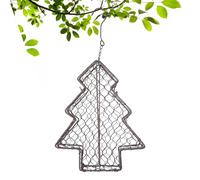 Nid de colibri | Abri de nidification en métal fait à la main | Petite nichoir à oiseaux pour décoration de jardin, pour Wren Moineau, rouge-gorge, perruche, fenêtre, arbre extérieur, jardin, cour