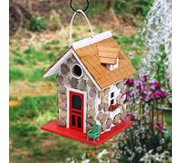 Nid de colibri en bois décoratif à suspendre pour petits oiseaux comme les hirondelles, les pinsons bleus