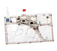 Nid de Fourmis, Kit d'apprentissage for Observation de l'habitat de la fourmilière en Acrylique Transparent 24 cm (9,45 Pouces)