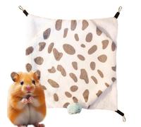 Nid de Hamster, Grotte de Hamster,Peau d’écureuil d’Hiver - Maison de Couchage d'hiver en Coton Chaud, lit Confortable pour Petits Animaux pour Petits Animaux Dormant en Jouant