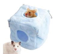 Nid de hamster, Maison Chinchilla | Lit suspendu chaud pour hamsters,Fournitures pour hamsters, Accessoires drôles pour animaux de compagnie pour chinchillas, gerbilles, souris