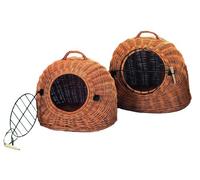Nid de panier avec grille 50 × 46 × 36 cm marron