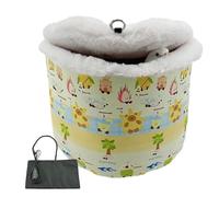 Nid de perruche Maison chaude et coupe-vent en coton moelleux chauffant | Nids hamac et sac de couchage perruche pour perroquet calopsitte moineau pinson intérieur extérieur jardin