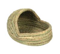 Nid de poulet - Straw Woven Slipper Shape | Straw Nest For Small Animals & Birds, Ideal For Chicken Coop, Ferrets, Egg Laying, Breeding, Farm Use - Durable, Comfortable & Natural Bedding