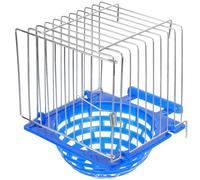 Nid de Reproduction pour Oiseaux, Nid en Cage Creuse en Fer et Plastique