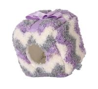 Nid de sommeil confortable pour hamster, abri chaud pour temps froid, petite cage d'angle pour petit animal de compagnie, niche d'intérieur pour petit animal domestique, hamster, literie d'hiver