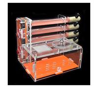 Nid d'élevage de Fourmis, fourmilière à Monter soi-même, 5 Tubes à essai en plâtre de 18 à 180 mm, Zone d'alimentation, château for Reine des Fourmis, Maison for Animaux, 13,5 x 12 x 12,5 cm