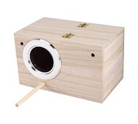 Nid d'élevage en Bois, boîte de nids d'oiseaux en Bois, Cages à Oiseaux, Maison de Nidification pour perruches, boîte de Cage de volière pour perruches calopsittes Perroquet Perroquet Budgie Finch