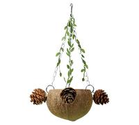 Nid d'élevage pour perruches | Maison de repos pour inséparables 4 saisons pour calopsittes, perroquets et nichoirs d'élevage