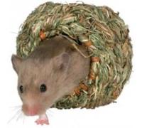 Nid D'Herbe Pour Hamsters, Double, Ø 10 × 19 Cm - Mon Animalerie G