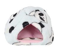 Nid d'hiver en Peluche épais pour Petits Animaux, Maison de Hamster de Couleur Bleu Ciel Panda, Lit de Hamster Réutilisable, adapté pour, Hérisson, Cochon d'Inde, écureuil Volant (M)
