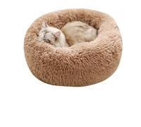 Nid d'hiver en peluche pour animal domestique - Chaud amovible et lavable - Décoration universelle saisonnière (2)