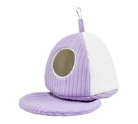 Nid d'oiseau - Accessoire de cage chaud pour perruches - Nid d'oiseau confortable - Pour perroquets, aras, calopsittes, conures, perroquets gris du Gabon, Inséparables - Petits animaux de taille