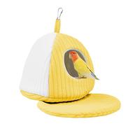 Nid d'oiseau - Accessoires chauds pour cage à perruches, lit doux pour perroquet, pinson, ara, calopsitte, inséparable gris africain, intérieur ou extérieur, petit et moyen animal