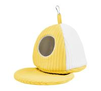 Nid d'Oiseau - Accessoires Chauds pour Cage De Perruche - Nid Douillet pour Oiseau - pour Perruche Perroquet de Taille Petite à Moyenne Indoors et Extérieur