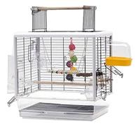 Nid d'oiseau Cage à Oiseaux en métal, Fournitures de nid pour Animaux de Compagnie de Grande capacité, Cage à Oiseaux ornementale d'élevage multifonctionnelle pour intérieur extérieur Nichoir