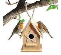 Nid d'Oiseau - Caverne Pour Animaux Résistante Aux Intempéries Et Imperméable,Grotte De Reproduction Oiseaux - pour Conures, Calopsittes, Pinsons, Moineaux, Perruches, Inséparables, Jardin, Cour, Balc