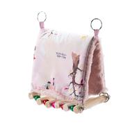 Nid d'oiseau chaud - Cabane d'hiver pour animaux de compagnie, nichoir à oiseaux à suspendre | Sac de couchage largement utilisé pour les oiseaux nicheurs, tente en peluche douce pour le repos des