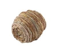 Nid d'oiseau de Paille tissé Hamster Cage Canary Finch Budgie éclosion House Cave House 1. Woven with Natura Bird Hamster Hamster Cage Hamster Maison de Paille