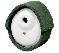 Nid D'Oiseau En Béton Bois Ovale 32 Mm Vert