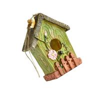 Nid d'oiseau en cage peint pour colibri en plein air pour petits accessoires d'oiseaux