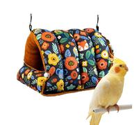Nid d'oiseau | Hamac pliable doux et confortable | Lit chaud pour calopsittes, canaris, lapins inséparables, hamster, intérieur, repos, dormir, jouer