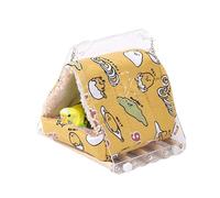 Nid D'oiseau - Jouet De Perche Chaud À Suspendre, Accessoires De Cage À Oiseaux, Nid De Perruche, Lit De Cage Souple | Petit Accessoire Pour Animaux De Compagnie De Qualité, Merveilleux Pour Conure, C