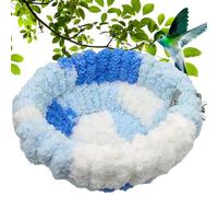 Nid d'oiseau, lit calopsitte, Nid de maison d'oiseau calopsitte, Lit de nid d'élevage de perroquets, nid de perroquet de pinson des canaris de chaleur confortable pour perruche perruche calopsitte Con