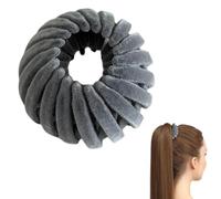 Nid D'oiseau Magique Pinces À Cheveux, Pince À Nid D'Oiseau Rétractable, Plastique Et Velours, Bon Outil Pour Faire Des Queues De Cheval、buns、hairpins