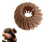 Nid D'oiseau Magique Pinces À Cheveux, Pince À Nid D'Oiseau Rétractable, Plastique Et Velours, Bon Outil Pour Faire Des Queues De Cheval、buns、hairpins