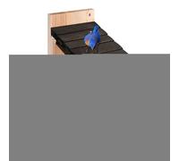 Nid d'oiseau | Maison colibri à suspendre en plein air, cabane décorative en bois imperméable pour balcon, arbre, jardin, intérieur