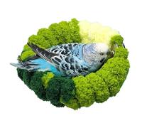 Nid d'oiseau - Maison de mariée de 6,89 pouces, nid chaud pour animaux de compagnie, lit réglable en velours corail pour perruche Warm BirdNest | Lit de couchage d'hiver confortable pour perroquet, pe
