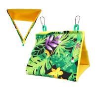 Nid d'Oiseau pour Cage - Cabane Hamac Nid Douillet pour Oiseaux - Abri Chauffant pour Perroquet Gris d'Afrique, Conure, Ara, Cacatoès, Canari, Perruche et Calopsitte